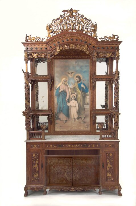 Catholic altar sideboard