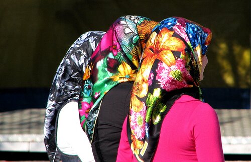  Headscarves may be worn for a variety of purposes, such as for warmth, for sanitation, for fashion or social distinction; with religious signifiance, to hide baldness, out of modesty, or other forms of social convention.