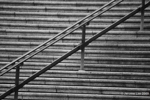 stairs at fort canning hill